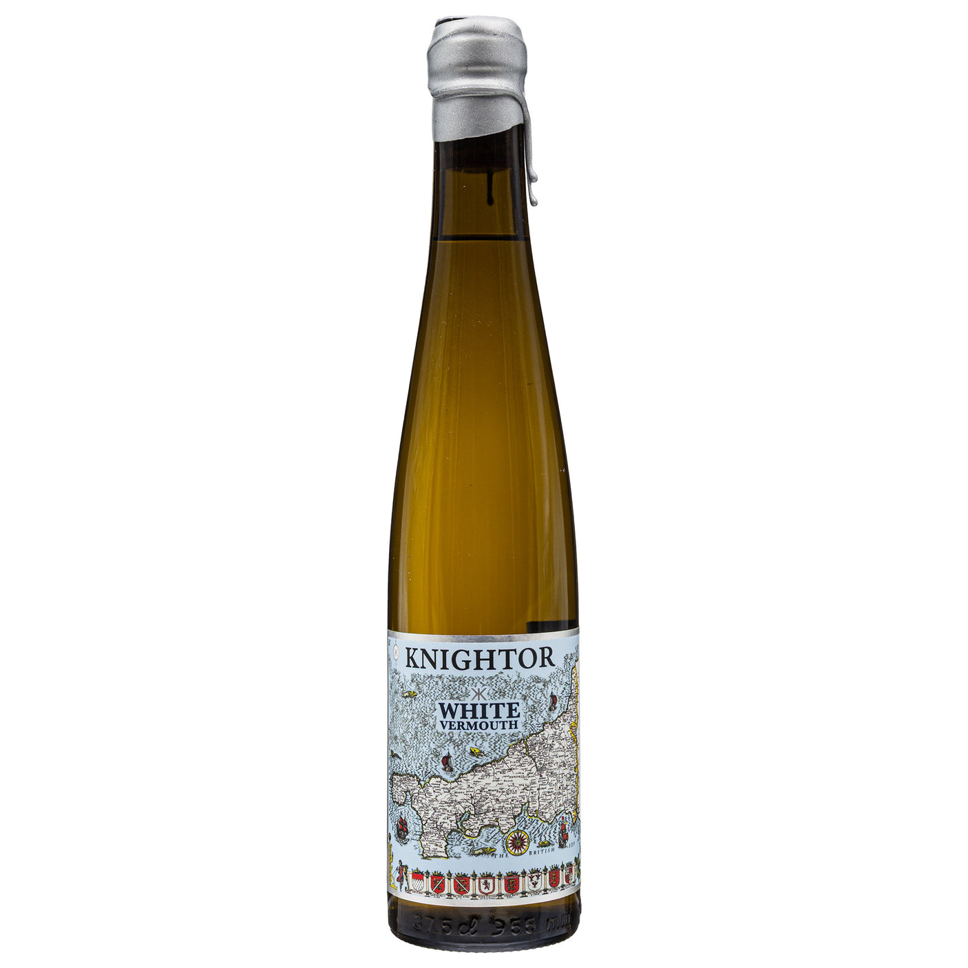 Lobbs Farm Shop, Heligan, Cornwall - Knightor Winery - White Vermouth 37.5cl - Made in Cornwall