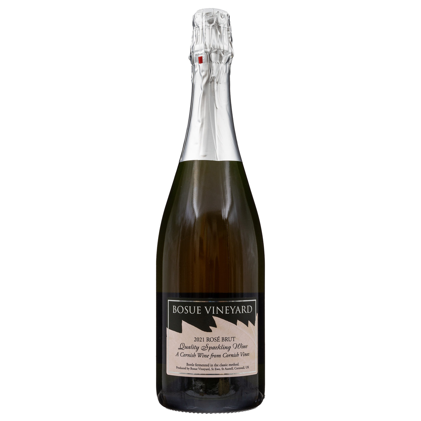 Lobbs Farm Shop, Heligan - 2021 Bosue Vineyard - Rosé Brut Sparkling Wine 75cl