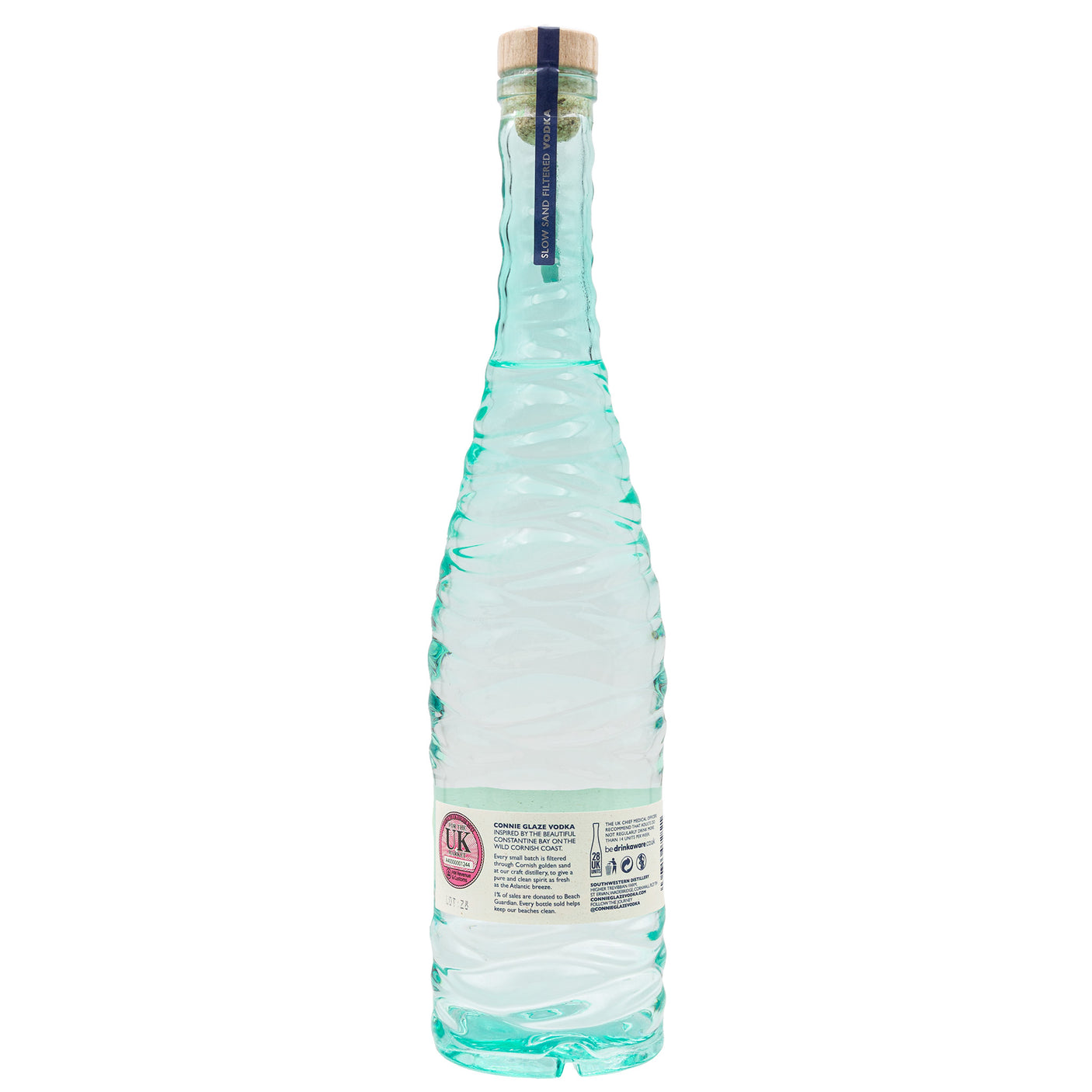 Lobbs Farm Shop, Heligan, Cornwall - Southwestern Distillery - Connie Glaze Vodka 70cl - Made in Cornwall