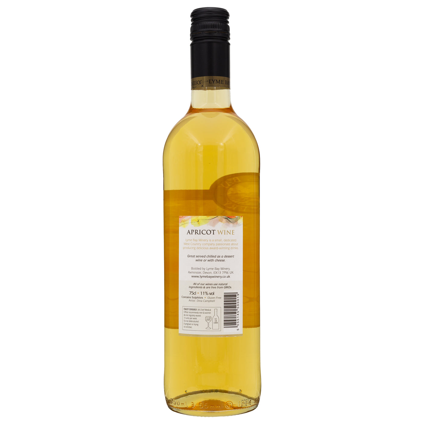 Lobbs Farm Shop - Lyme Bay Winery - Apricot Wine 75cl