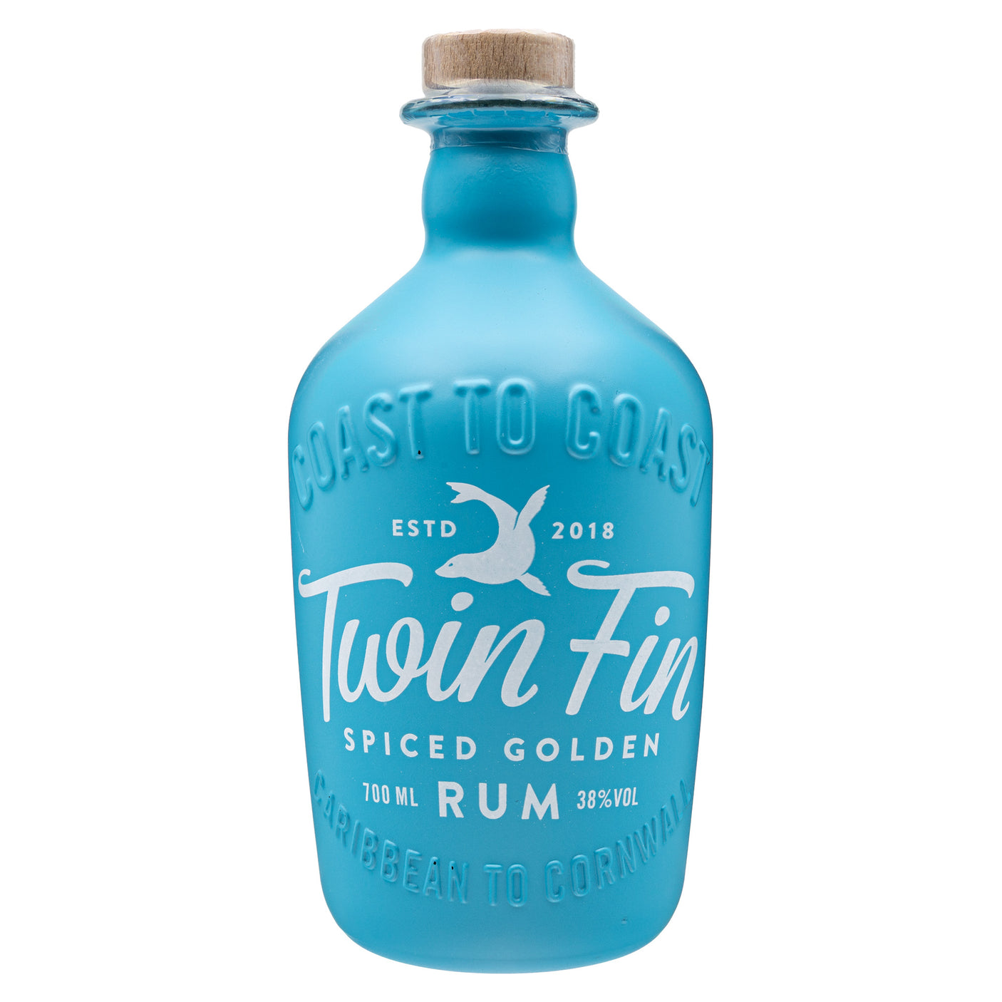 Lobbs Farm Shop, Heligan - Southwestern Distillery - Twin Fin Spiced Golden Rum 70cl - Made in Cornwall