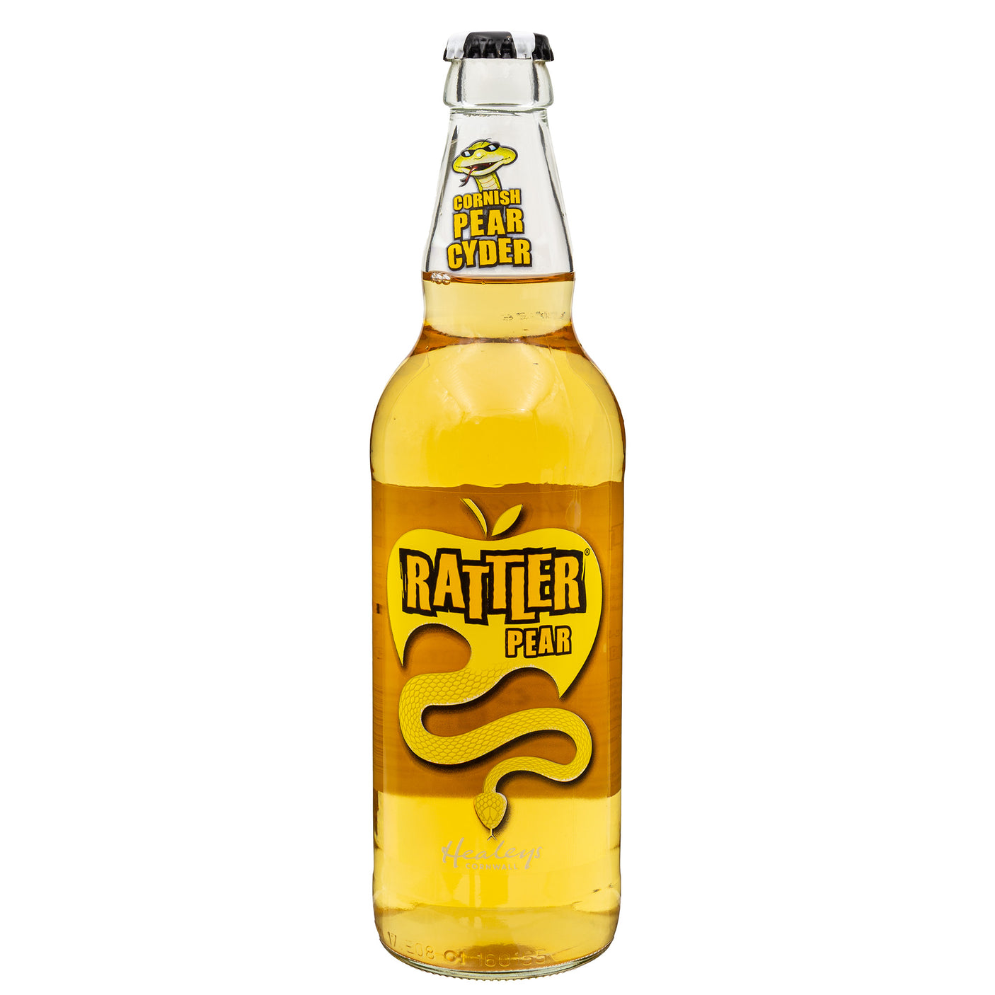 Lobbs Farm Shop, Heligan, Cornwall - Healeys Cornish Cyder Farm - Pear Rattler 500ml - Made in Cornwall