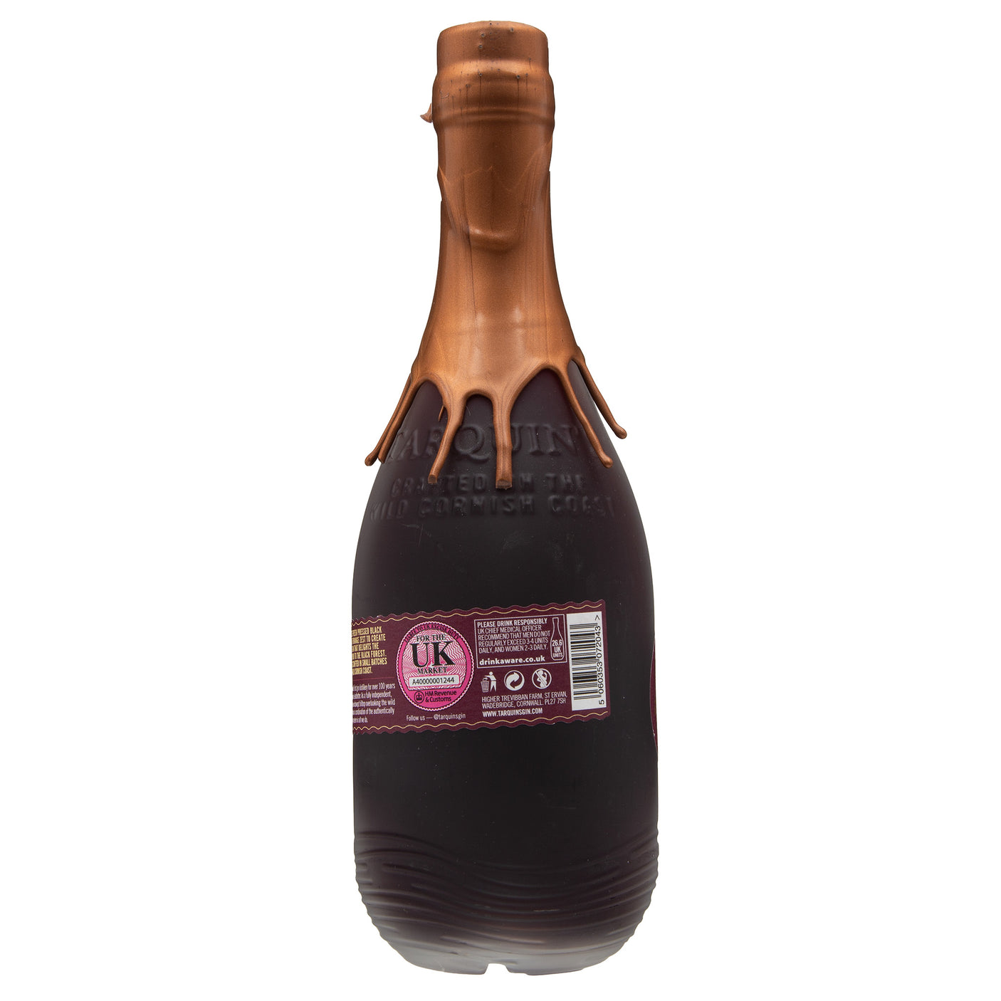 Lobbs Farm Shop, Heligan - Southwestern Distillery - Tarquin's Black Cherry Gin 70cl - Made in Cornwall