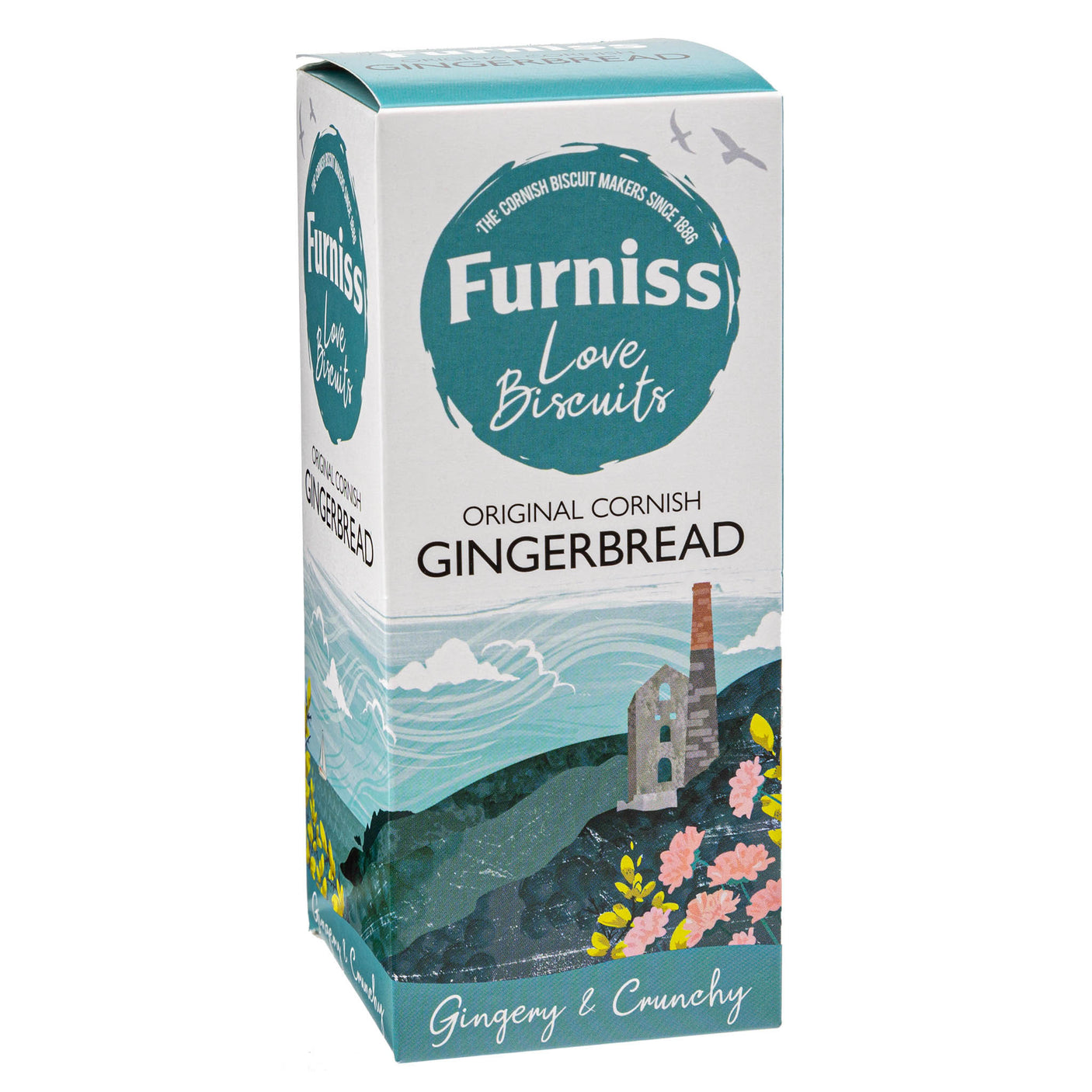 Lobbs Farm Shop, Heligan - Furniss - Cornish Gingerbread 200g - Made in Cornwall