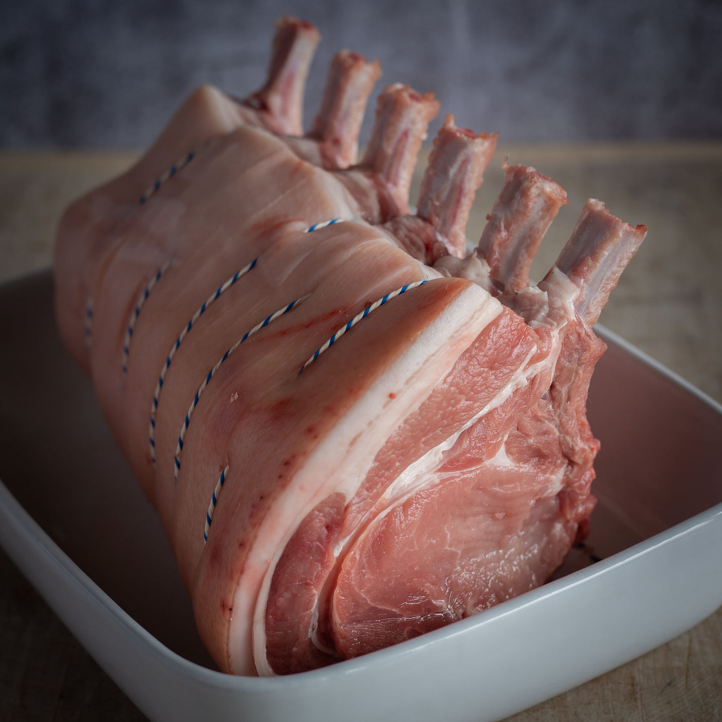 Cornish Pork Loin - French Trimmed Rack of Pork