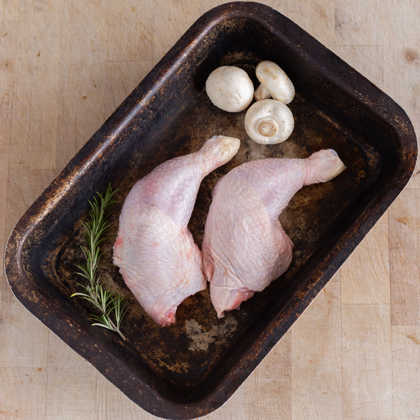 Barn Reared Chicken - Leg Quarter (with optional coating)