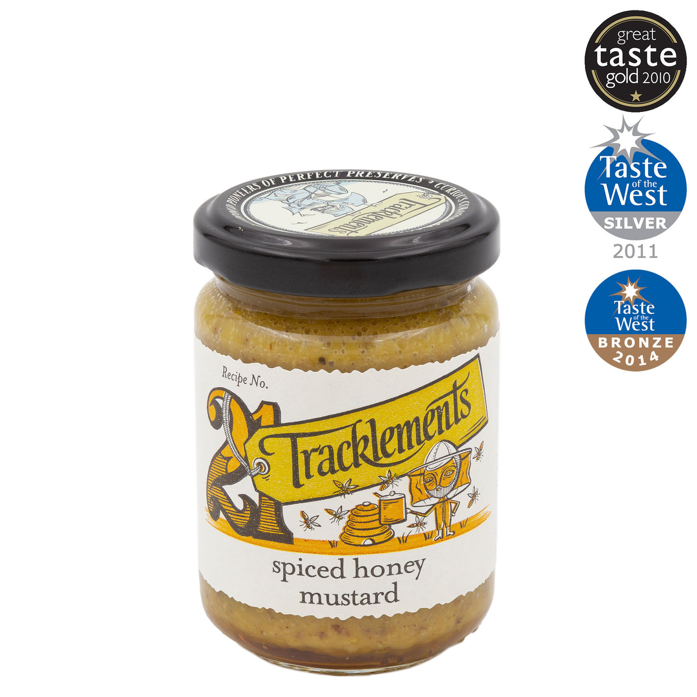 Tracklements - Spiced Honey Mustard 140g