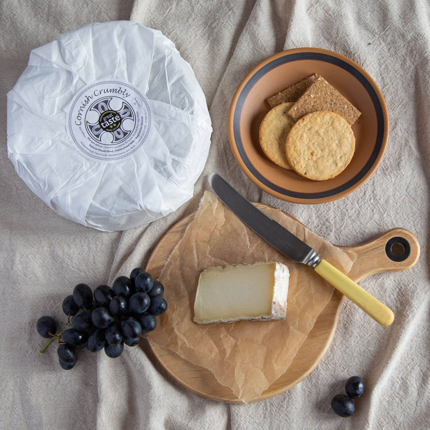 Lobbs Farm Shop Deli - Cheese - Cornish Crumbly - Made in Cornwall