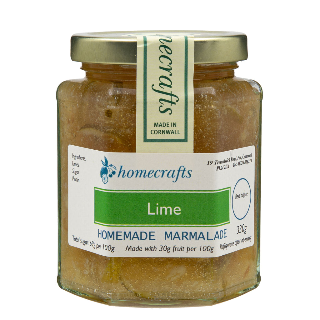 Homecrafts - Lime Marmalade 330g - Made in Cornwall