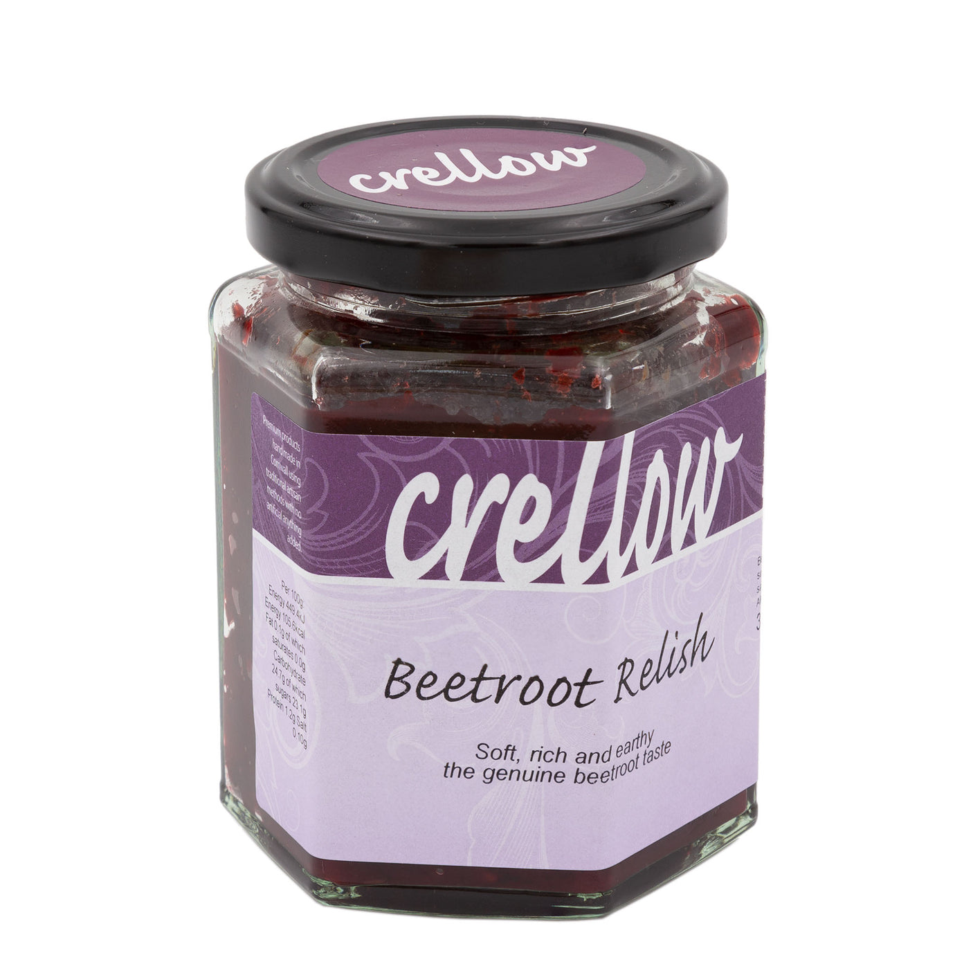 Crellow - Beetroot Relish 300g - Made in Cornwall