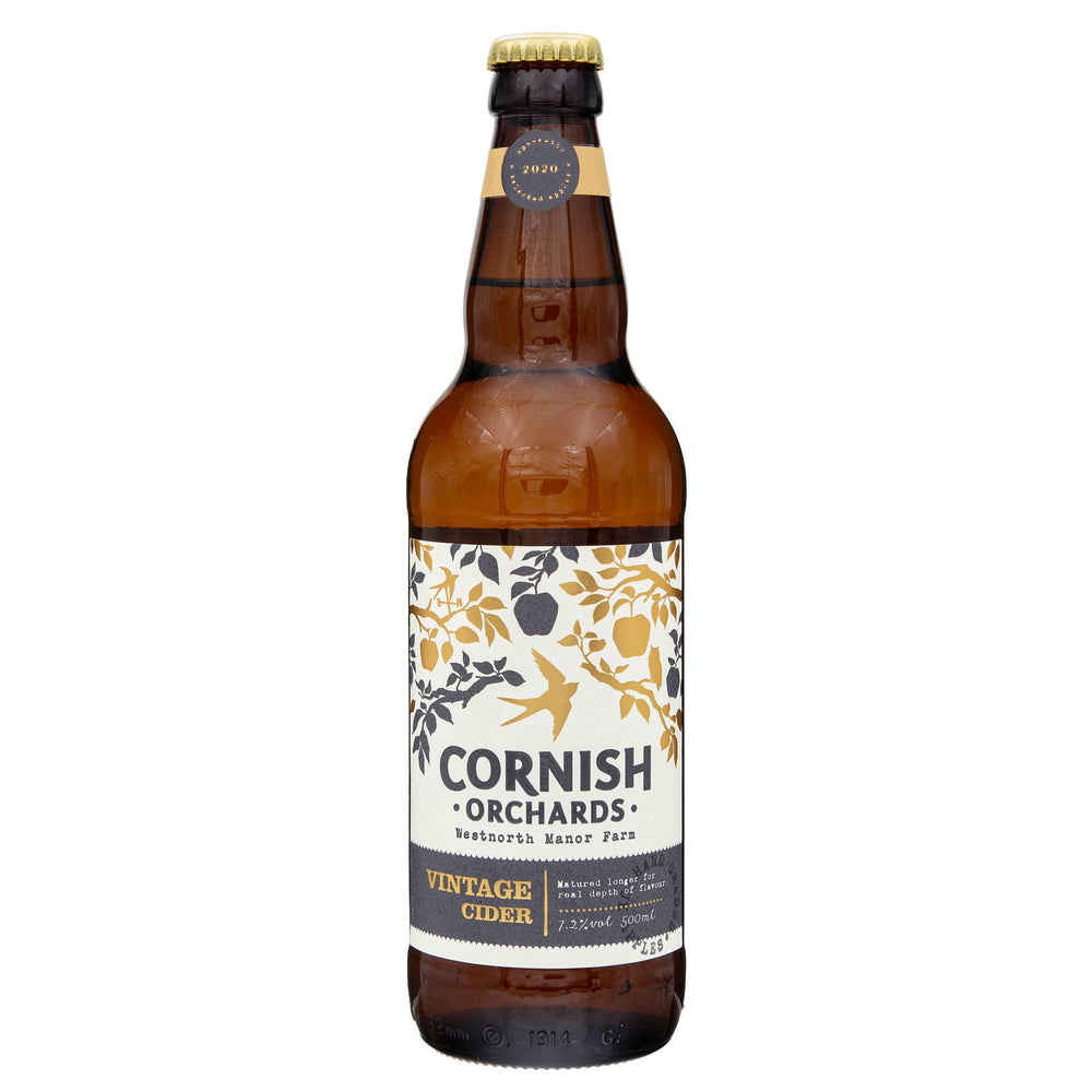 Lobbs Farm Shop, Heligan - Cornish Orchards - Vintage Cider 500ml - Made in Cornwall