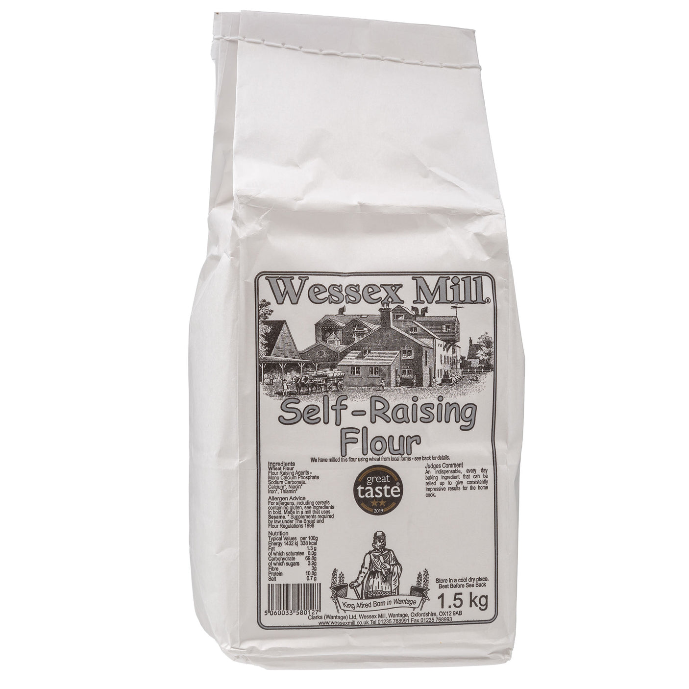 Lobbas Farm Shop - Wessex Mill - Self Raising Flour 1.5kg