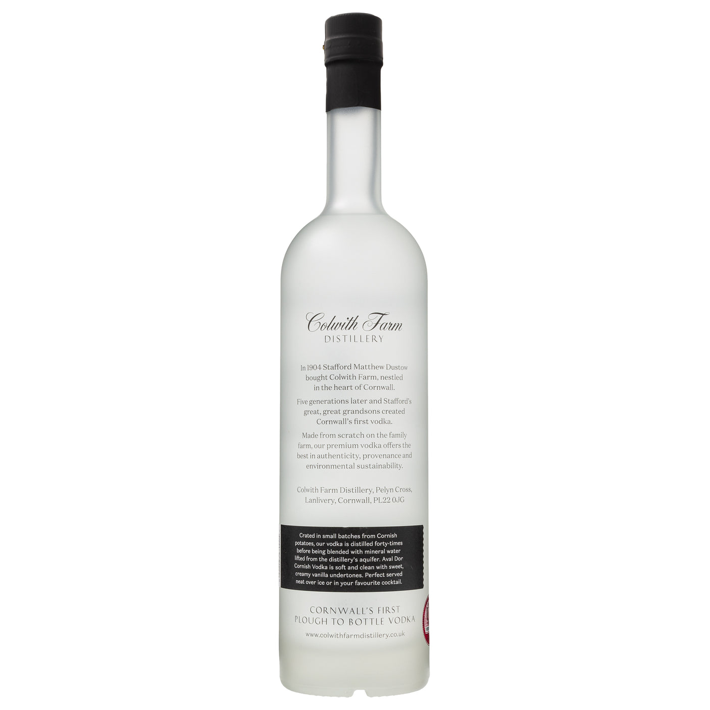Aval Dor - Cornish Vodka Original 70cl