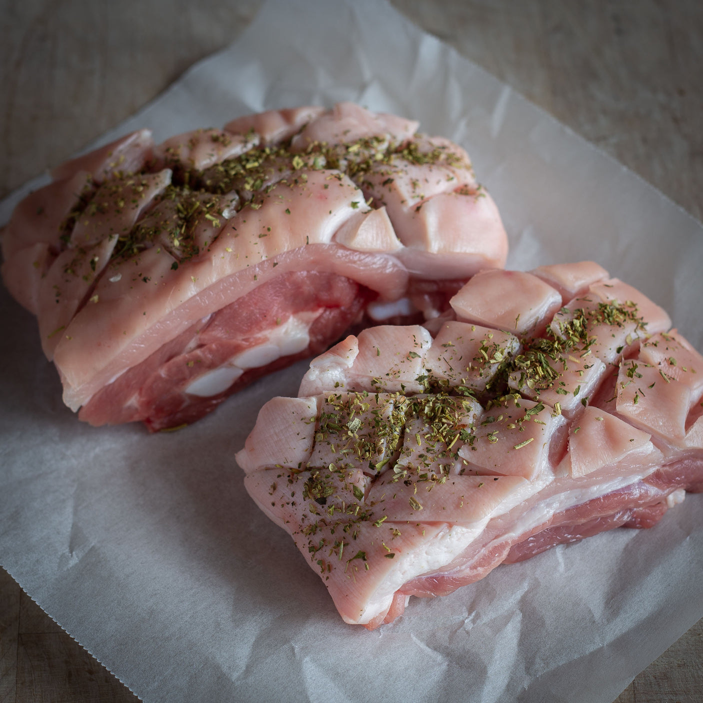 Cornish Pork Belly Squares