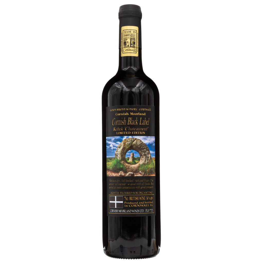 Cornish Moorland Wines - Cornish Black Label Wine 75cl