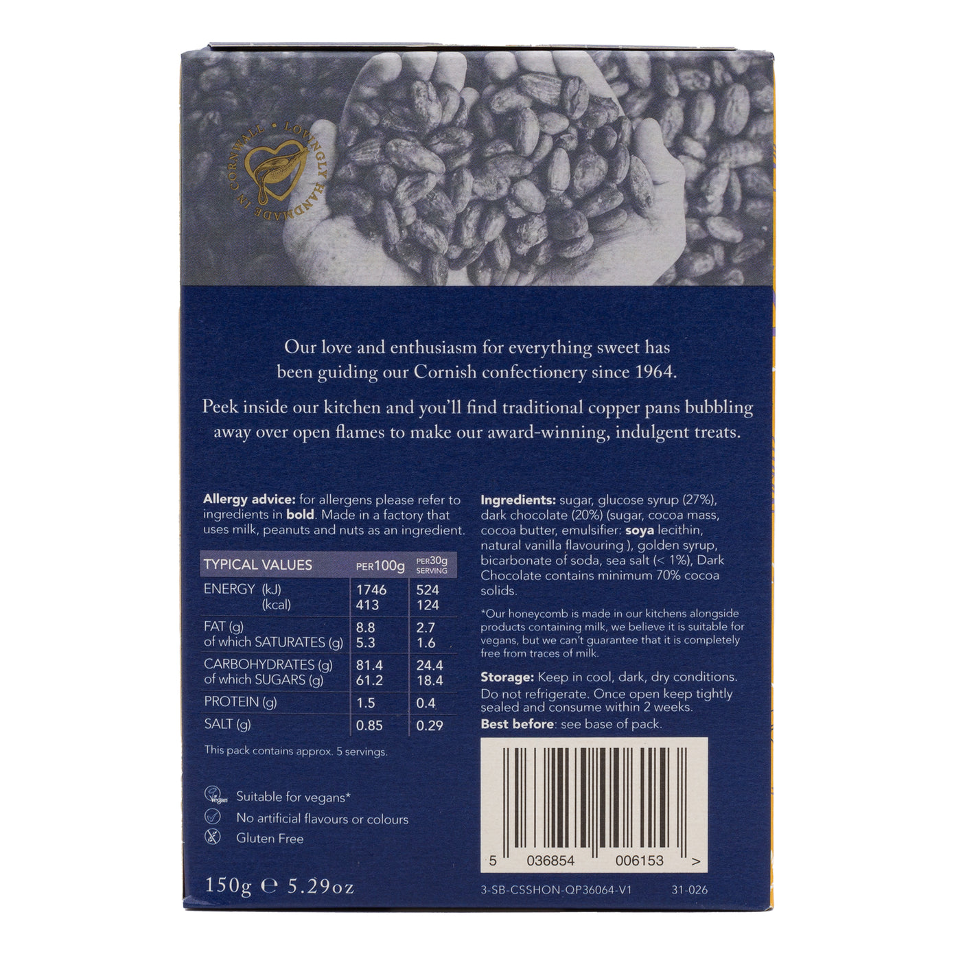 Buttermilk - Caramel Sea Salt Honeycomb 150g