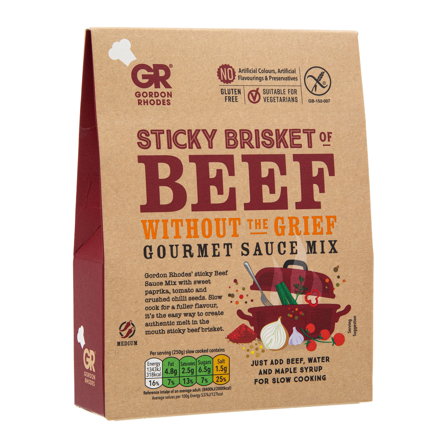 Gordon Rhodes - Sticky Brisket Gourmet Sauce Mix 75g