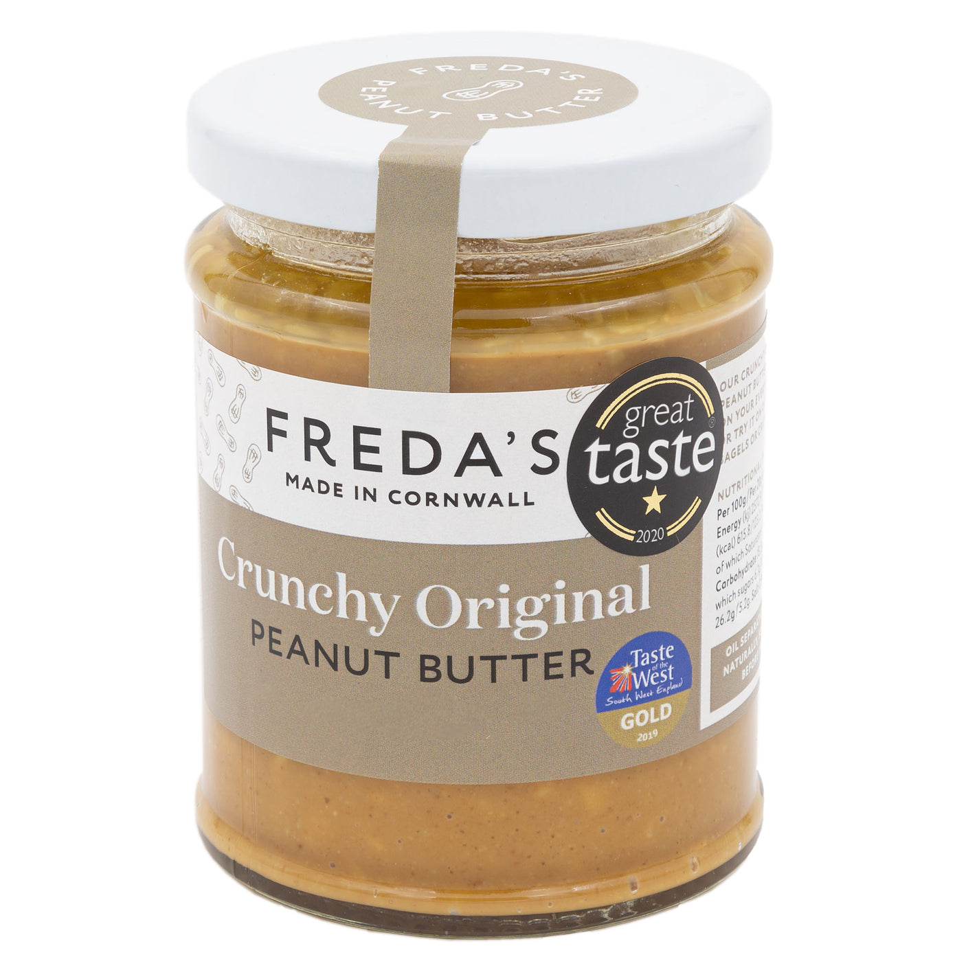 Freda's - Crunchy Peanut Butter 280g