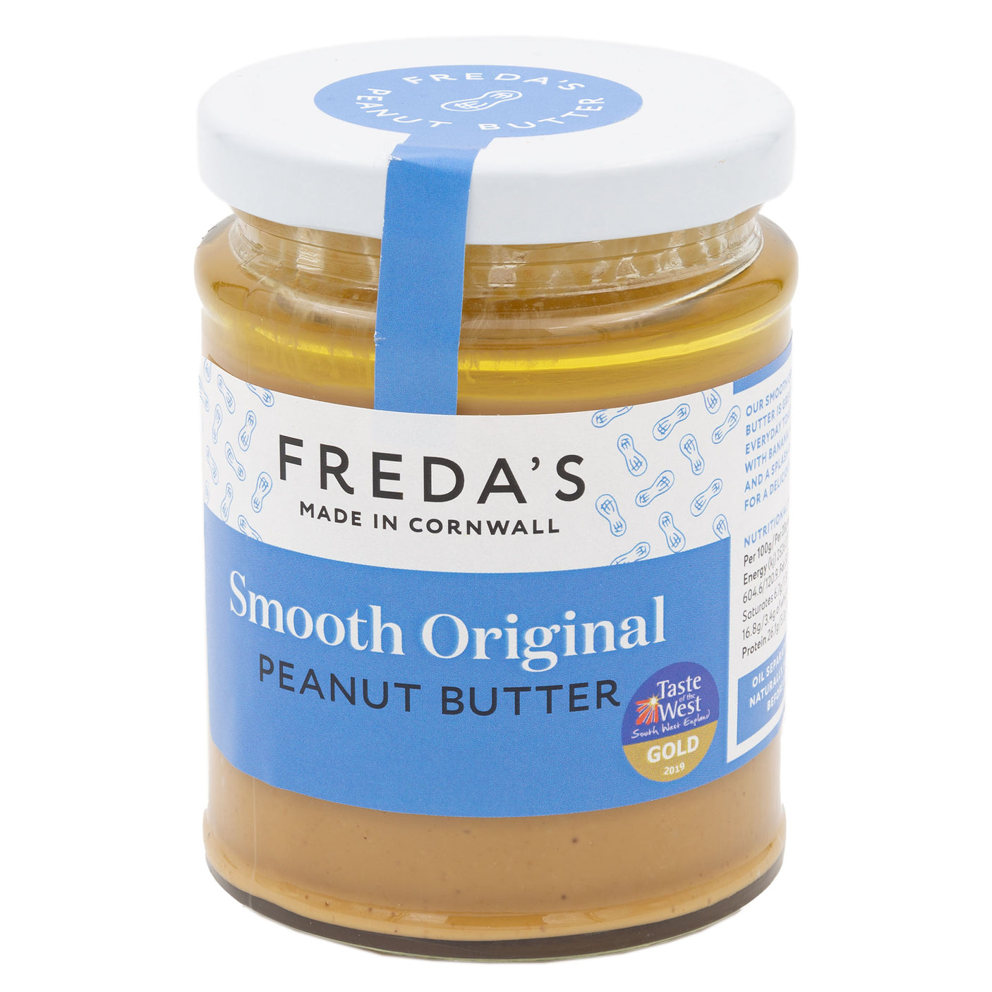 Freda's - Smooth Peanut Butter 280g