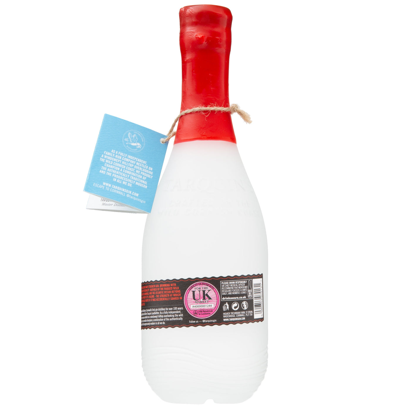 Lobbs Farm Shop, Heligan - Southwestern Distillery - Tarquin's The Seadog Navy Gin 70cl - Made in Cornwall