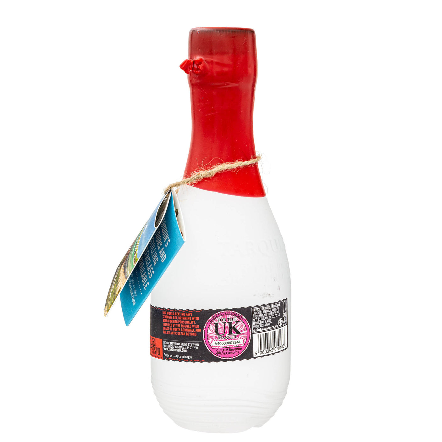 Lobbs Farm Shop, Heligan - Southwestern Distillery - Tarquin's The Seadog Navy Gin 35cl - Made in Cornwall