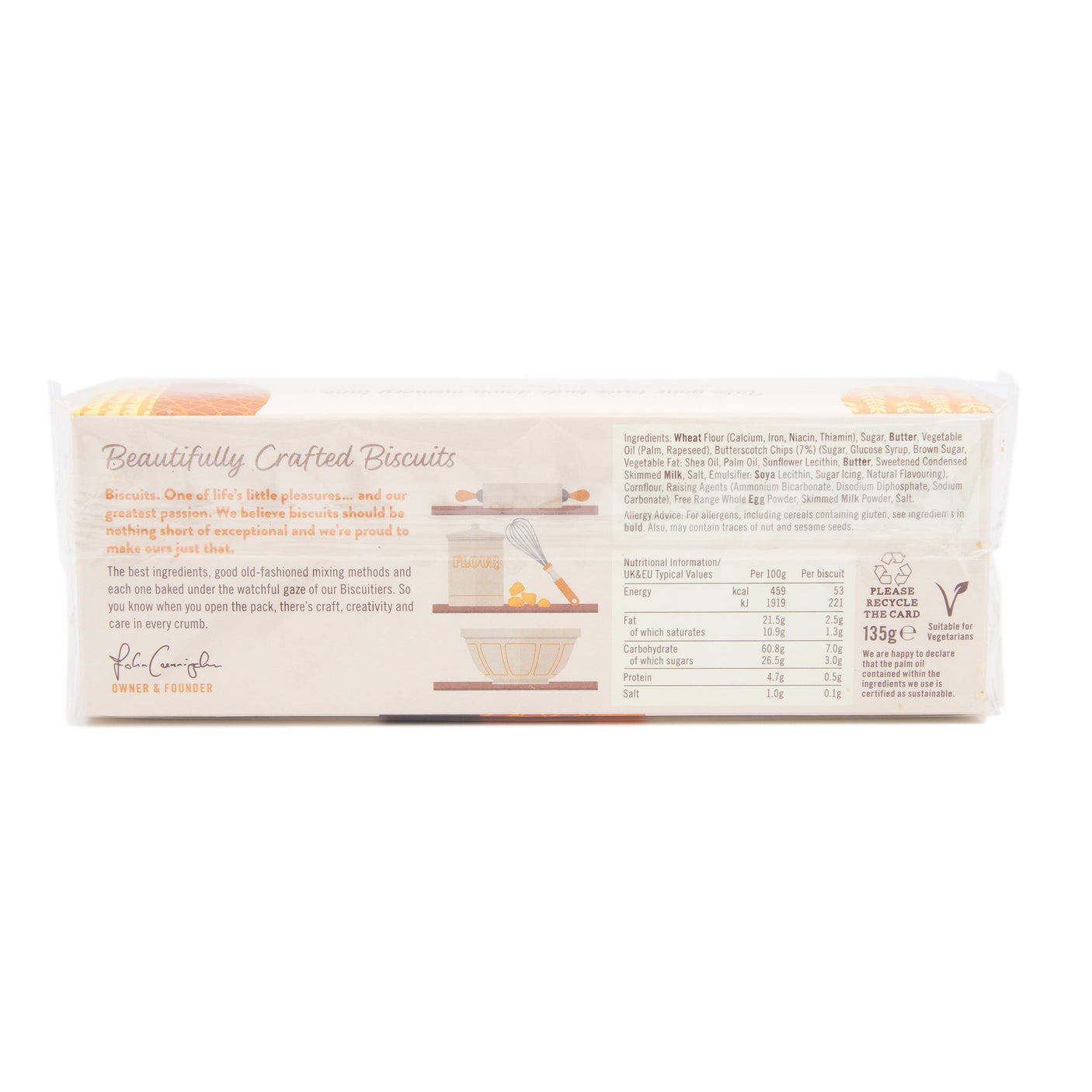 Border - Butterscotch Crunch Biscuits 150g