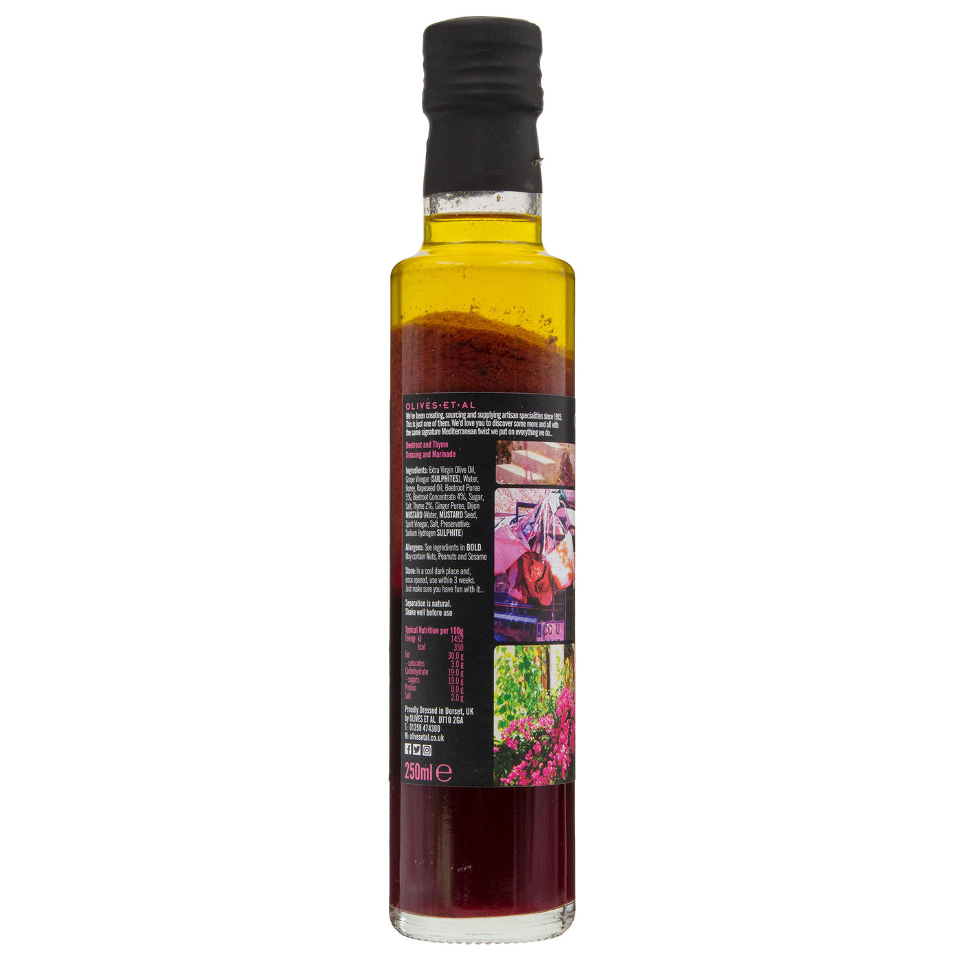 Olives et al - Punchy Beetroot & Thyme Dressing & Marinade 250ml