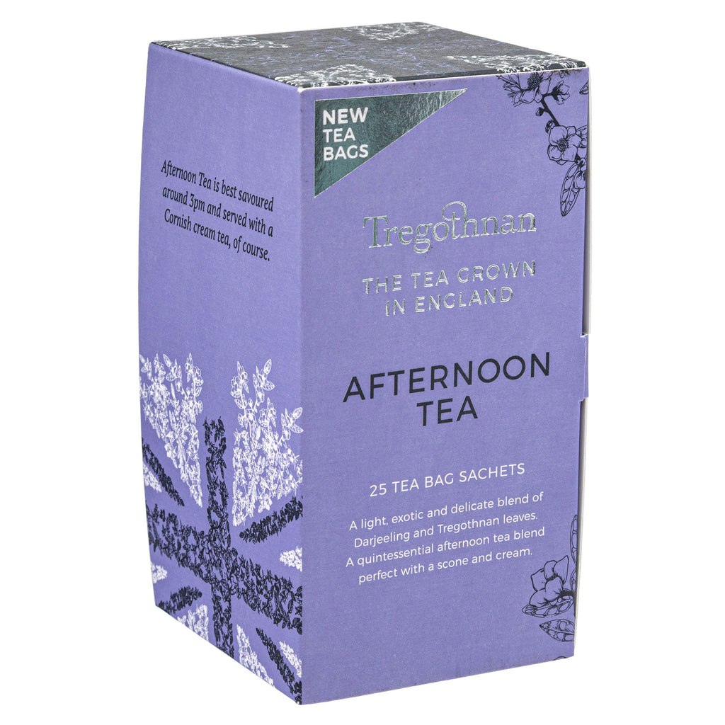 Lobbs Farm Shop - Tregothnan - Afternoon Tea 25 Tea Bags 50g - Blended in Cornwall
