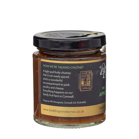 Lobbs Farm Shop, Heligan, Cornwall - Boddington's Berries - Apple Chutney 227g