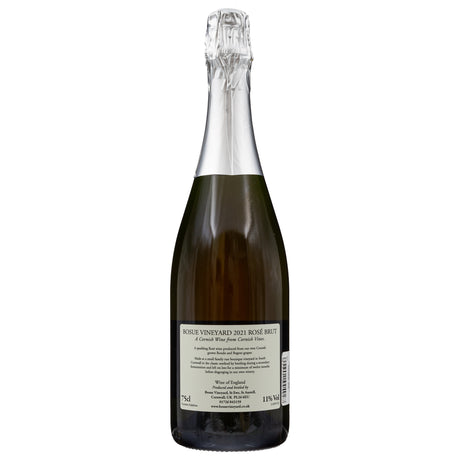 Lobbs Farm Shop, Heligan - 2021 Bosue Vineyard - Rosé Brut Sparkling Wine 75cl