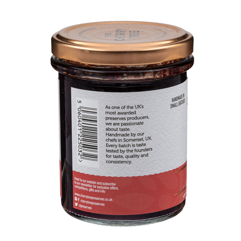 Lobbs Farm Shop, Heligan - The Cherry Tree - Morello Cherry Extra Jam 225g