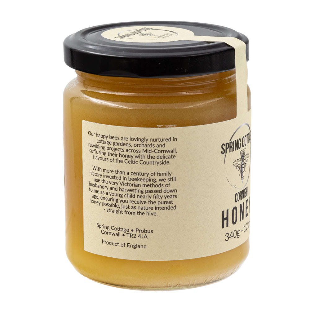 Lobbs Farm Shop, Heligan - Spring Cottage - Cornish Honey 340g