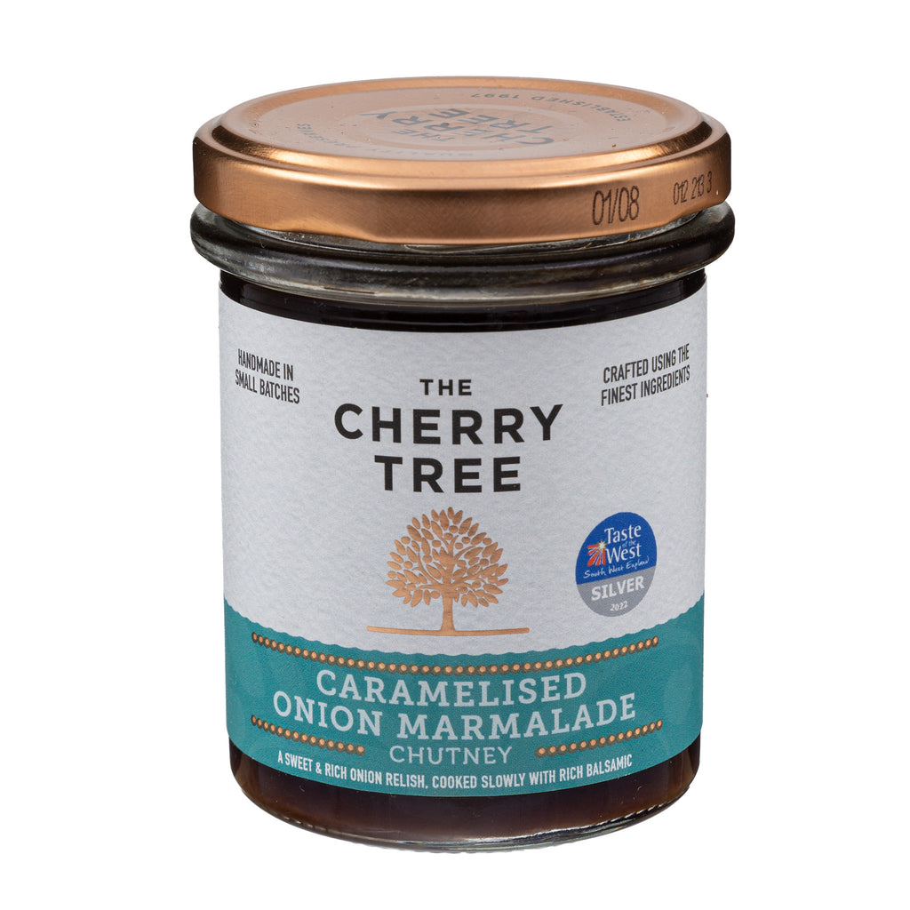 Lobbs Farm Shop, Heligan - The Cherry Tree - Caramelised Onion Marmalade Chutney 210g