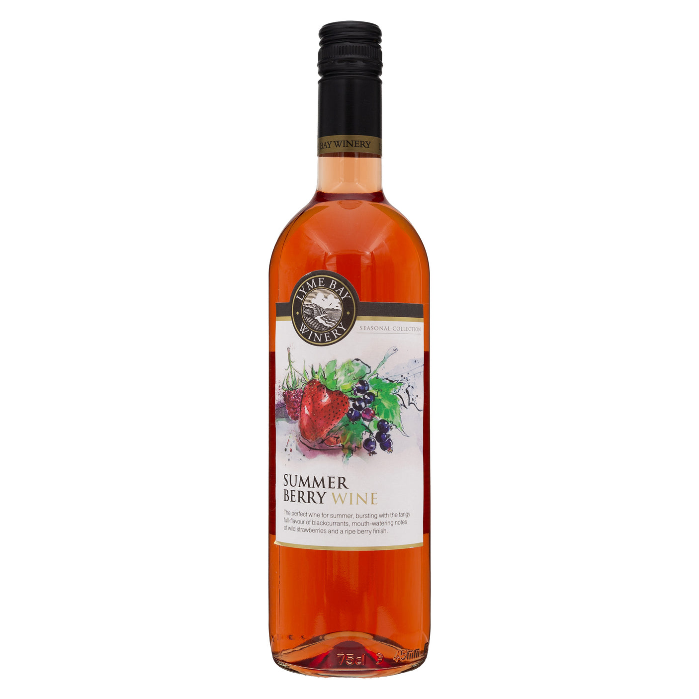 Lobbs Farm Shop, Heligan, Cornwall - Lyme Bay Winery - Summer Berry Wine 75cl