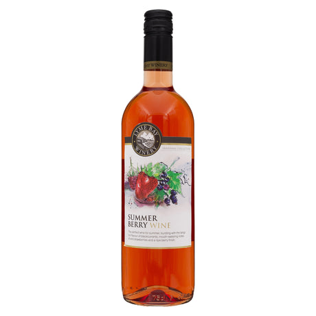 Lobbs Farm Shop, Heligan, Cornwall - Lyme Bay Winery - Summer Berry Wine 75cl