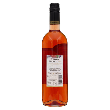 Lobbs Farm Shop, Heligan, Cornwall - Lyme Bay Winery - Summer Berry Wine 75cl