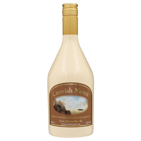 Lobbs Farm Shop, Heligan, Cornwall - Cornish Nevek Fresh Cream Chocolate Liqueur 70cl