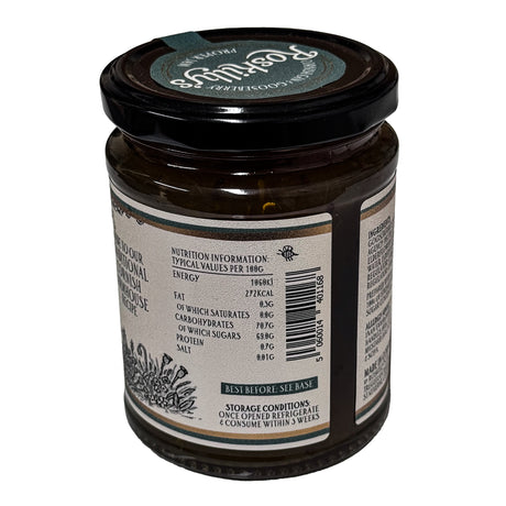 Lobbs Farm Shop, Heligan, Cornwall - Roskilly's Cornish Gin & Gooseberry Proper Jam - 360g - Made in Cornwall