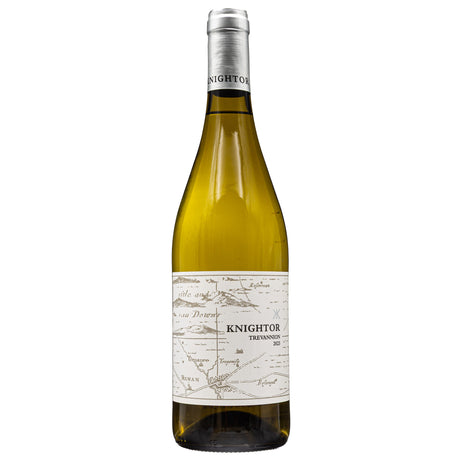 Lobbs Farm Shop, Heligan, Cornwall - Knightor Winery - Trevannion White Wine 75cl - Made in Cornwall