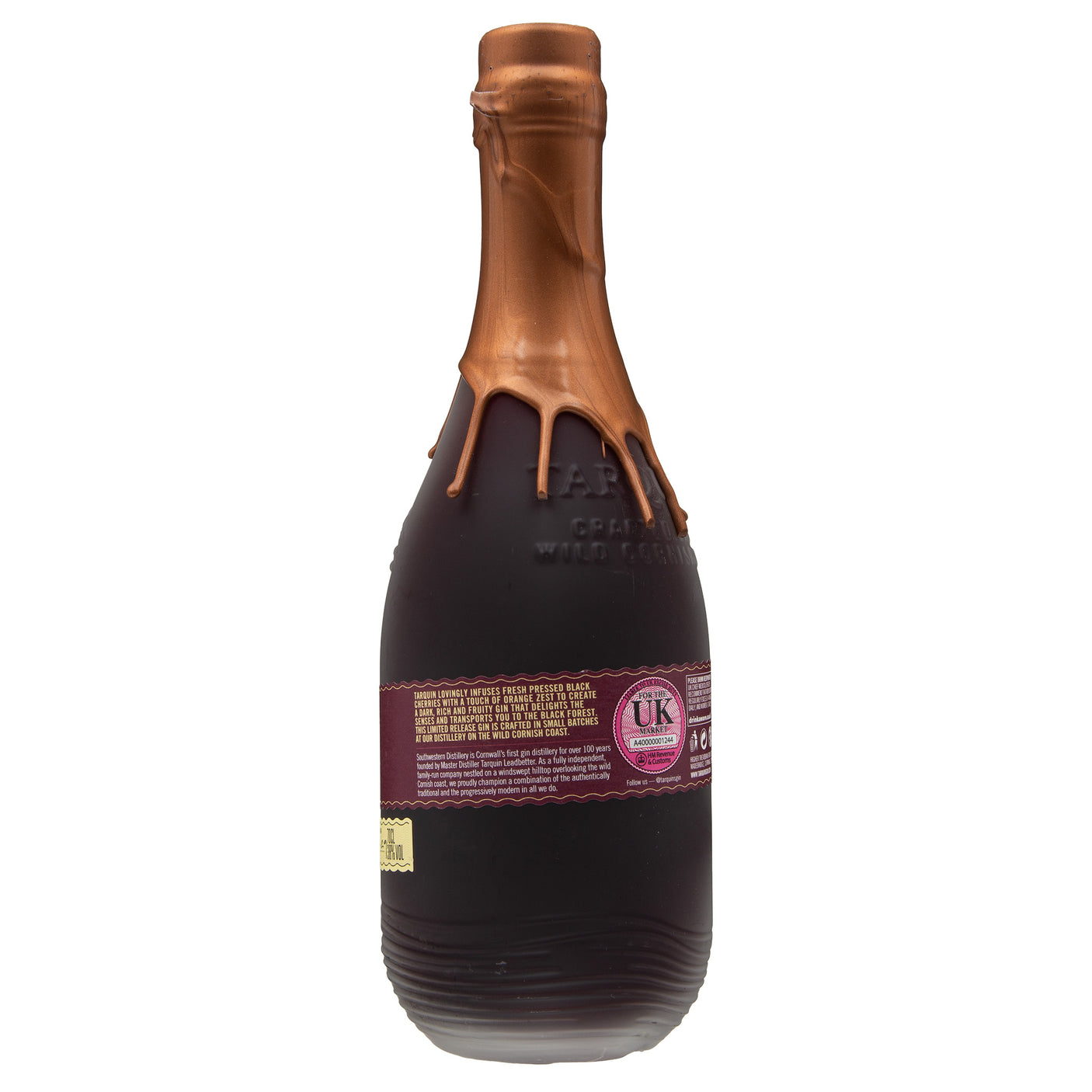 Lobbs Farm Shop, Heligan - Southwestern Distillery - Tarquin's Black Cherry Gin 70cl - Made in Cornwall