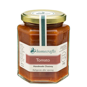 Lobbs Farm Shop, Heligan, Cornwall - Homecrafts - Tomato Chutney 280g - Made in Cornwall