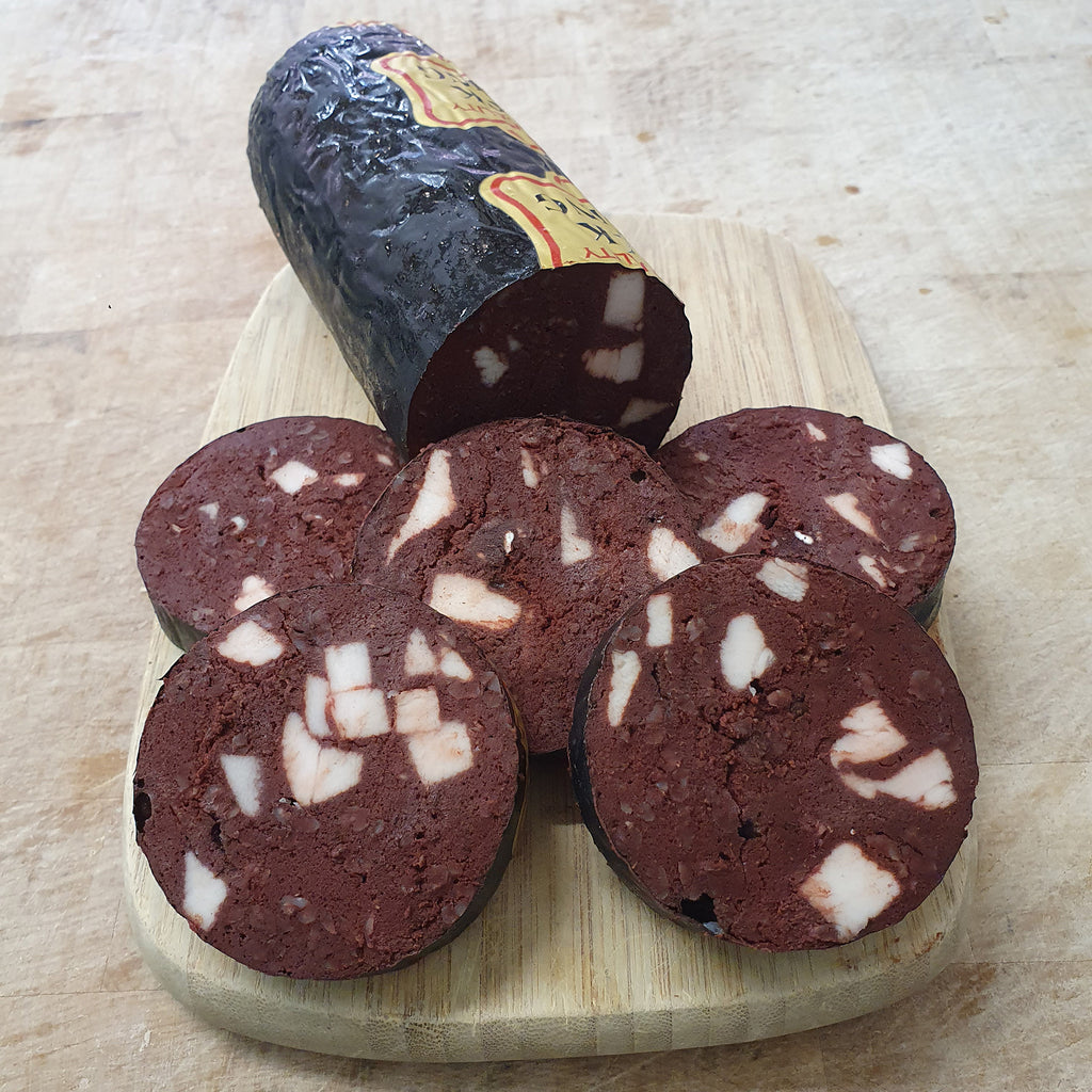 Lobbs Farm Shop, Heligan, Cornwall - Lobbs Butchery - Black Pudding