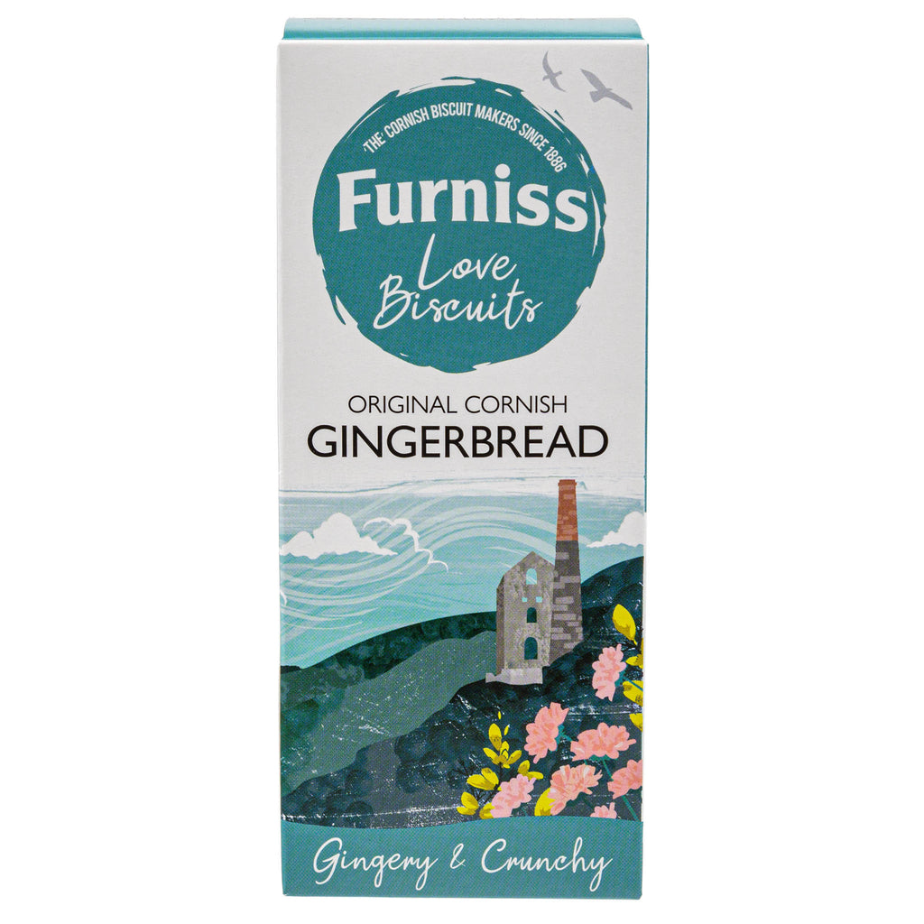 Lobbs Farm Shop, Heligan - Furniss - Cornish Gingerbread 200g - Made in Cornwall