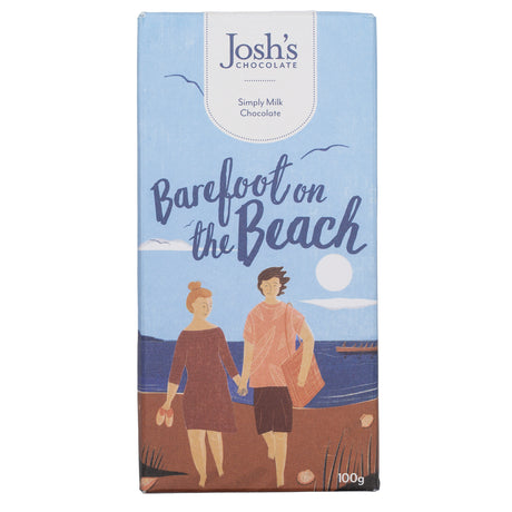 Josh's Chocolate - Barefoot On The Beach 100g - Made in Cornwall