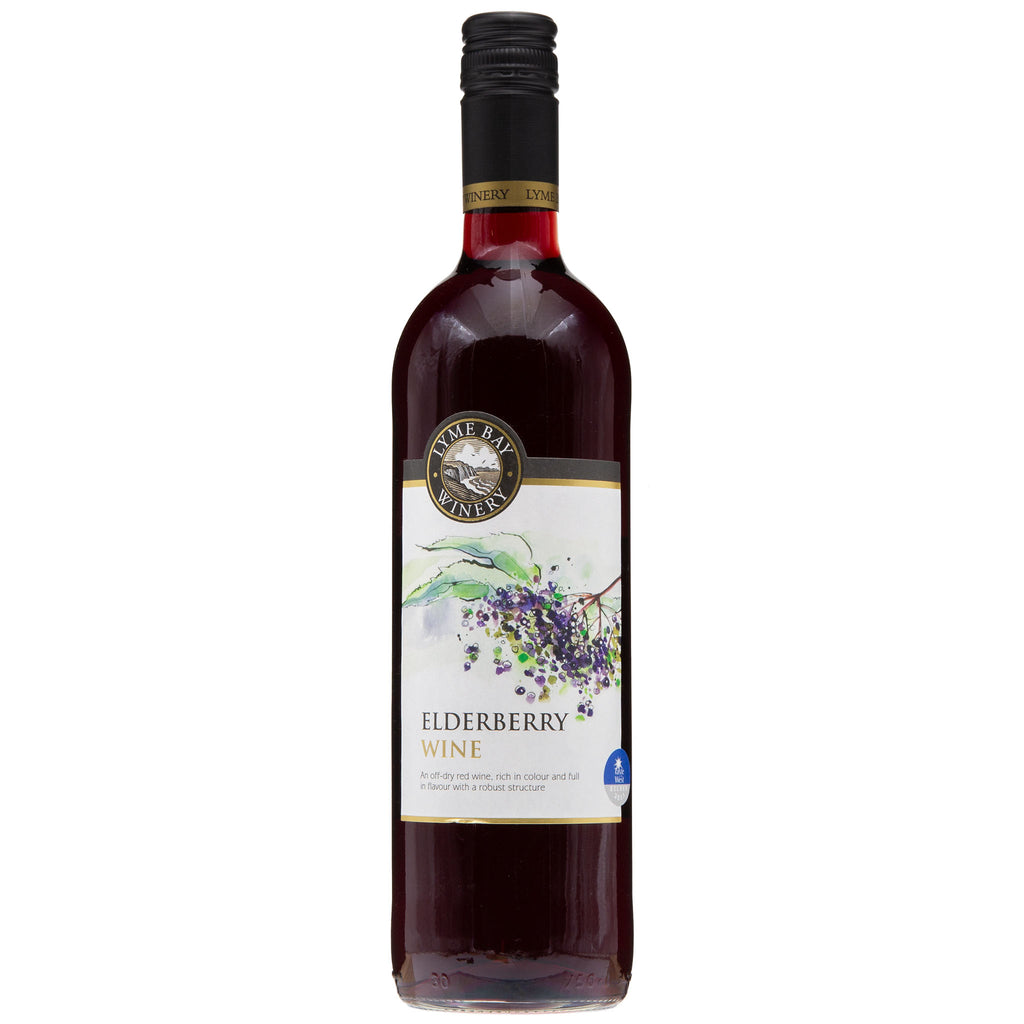 Lyme Bay Winery - Elderberry Wine 75cl