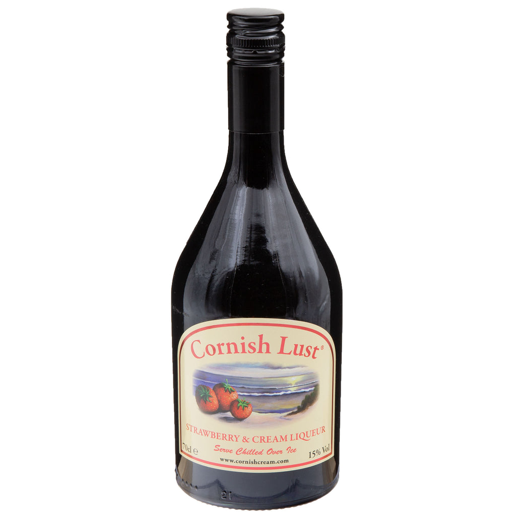 Cornish Lust Strawberry & Cream Liqueur 70cl