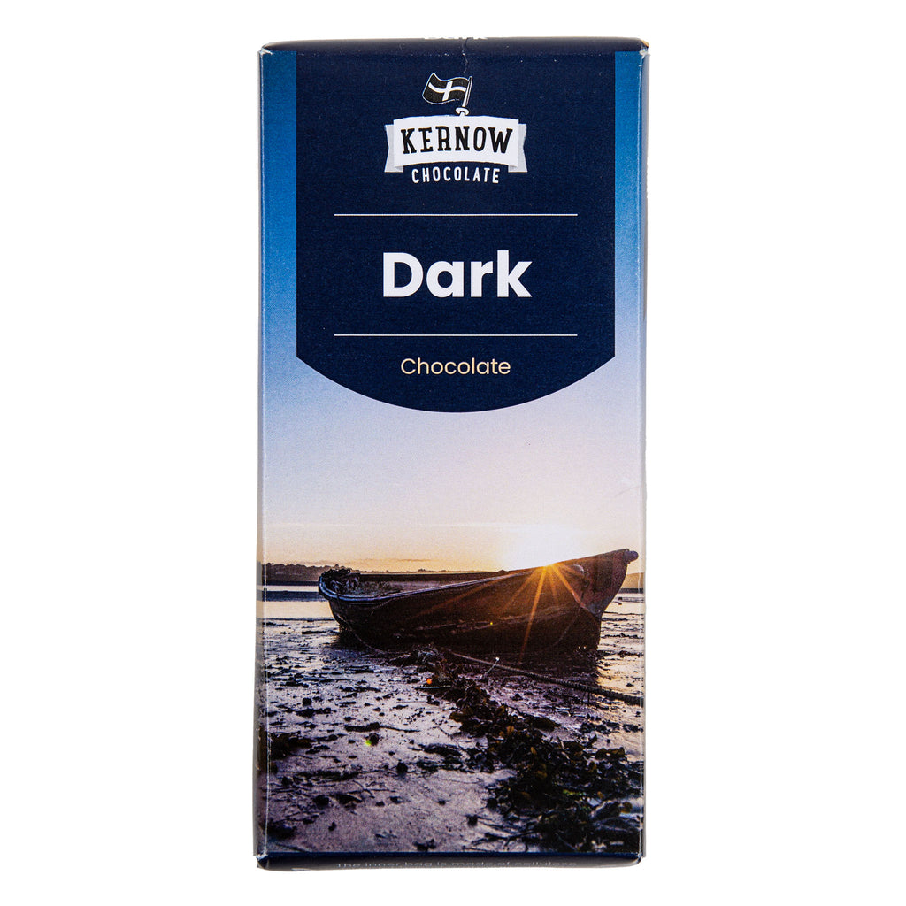 Kernow Chocolate - Dark Chocolate 100g - Made in Cornwall
