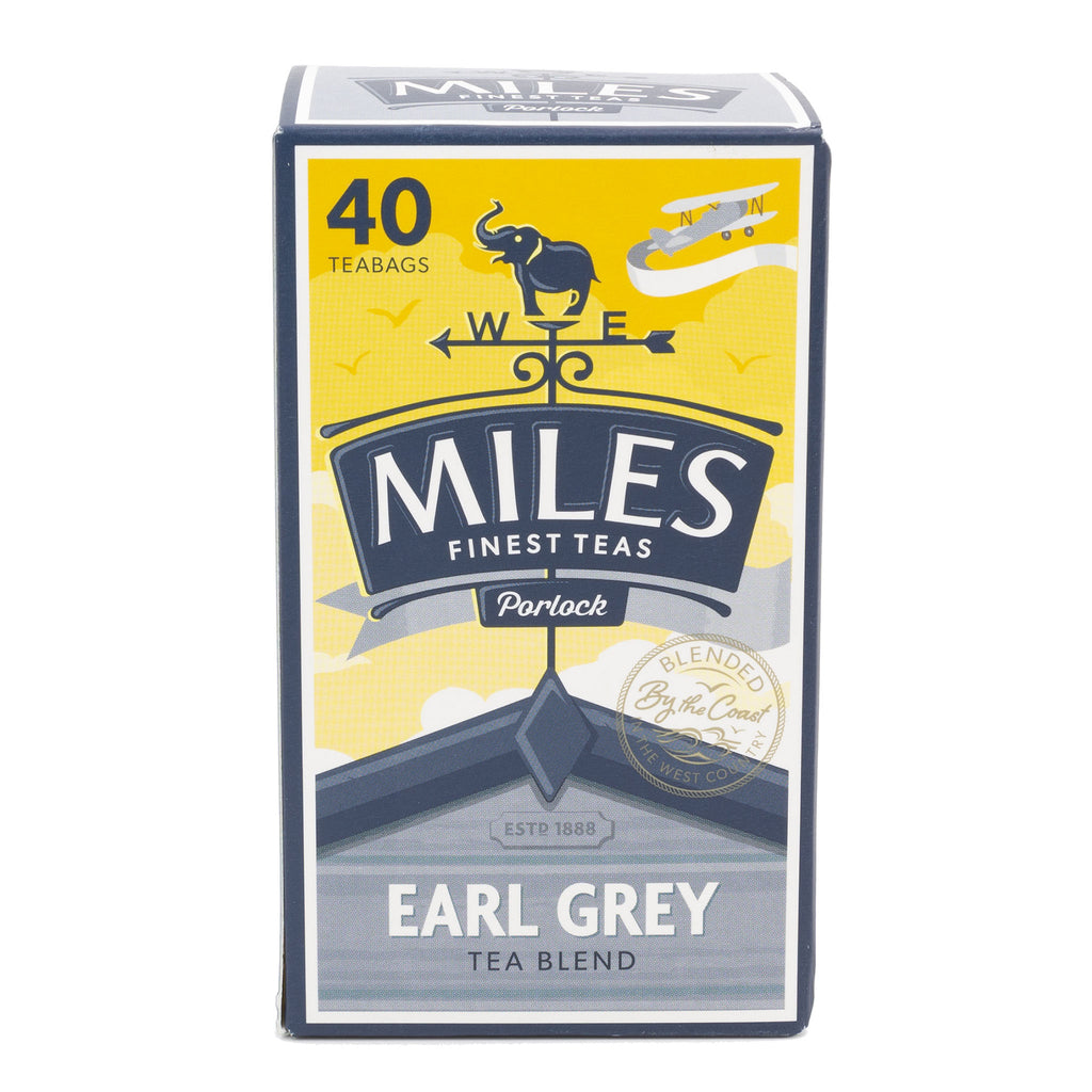 Miles - Earl Grey 40 Tea Bags 125g