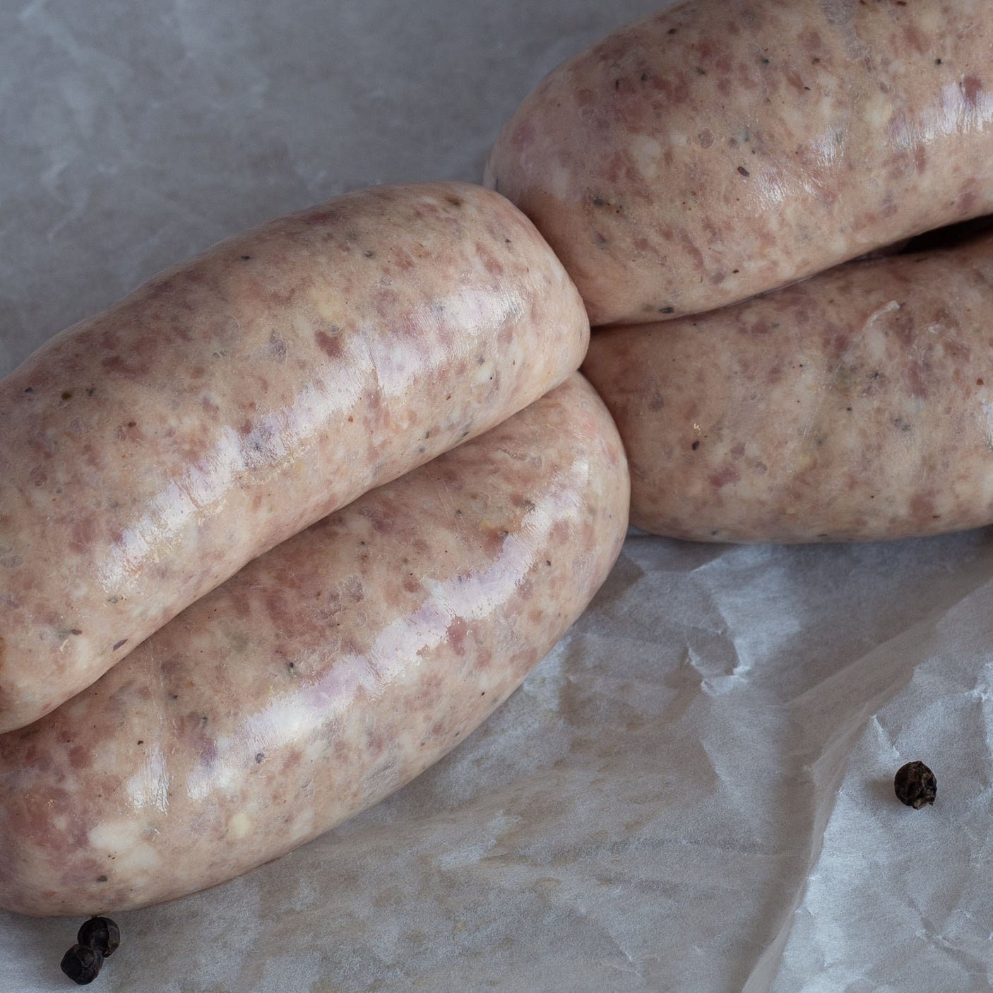 Lobbs Pork Sausages - Cracked Black Pepper