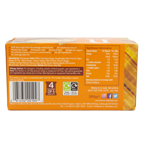 Nairn's - Stem Ginger Oat Biscuits 200g